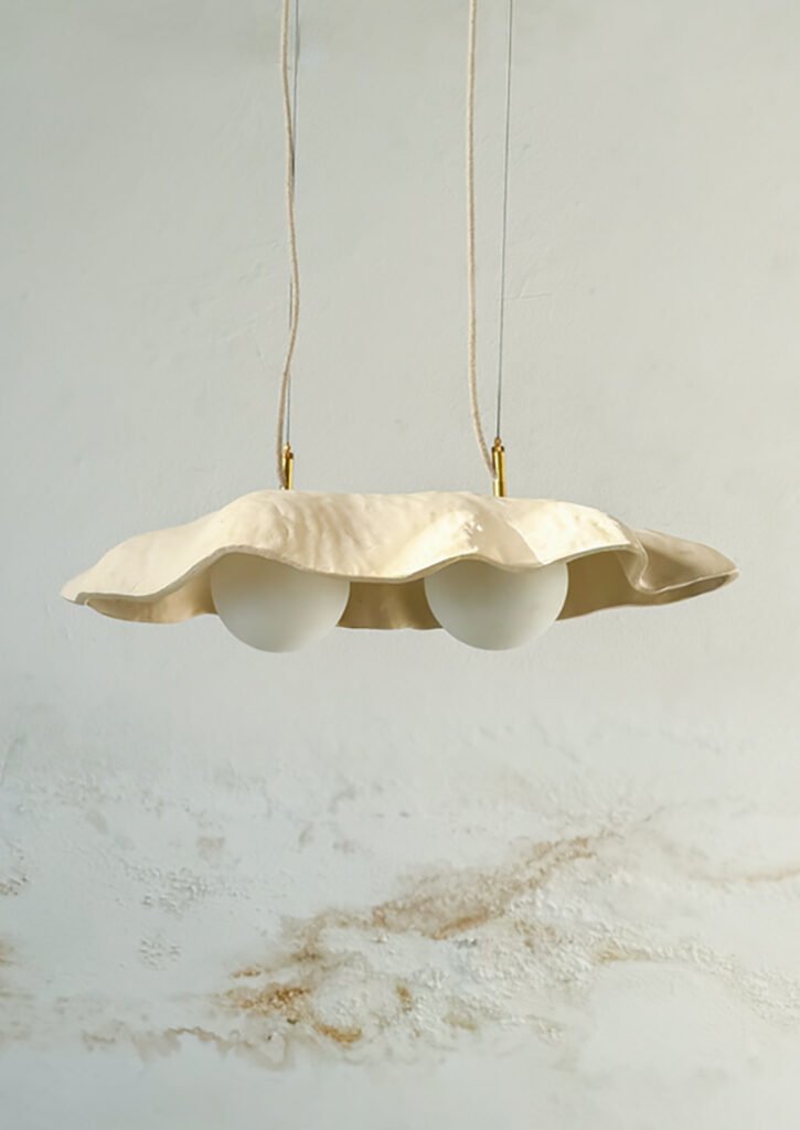 th-olas-1 Lámpara Olas, diseño artesanal en cobre