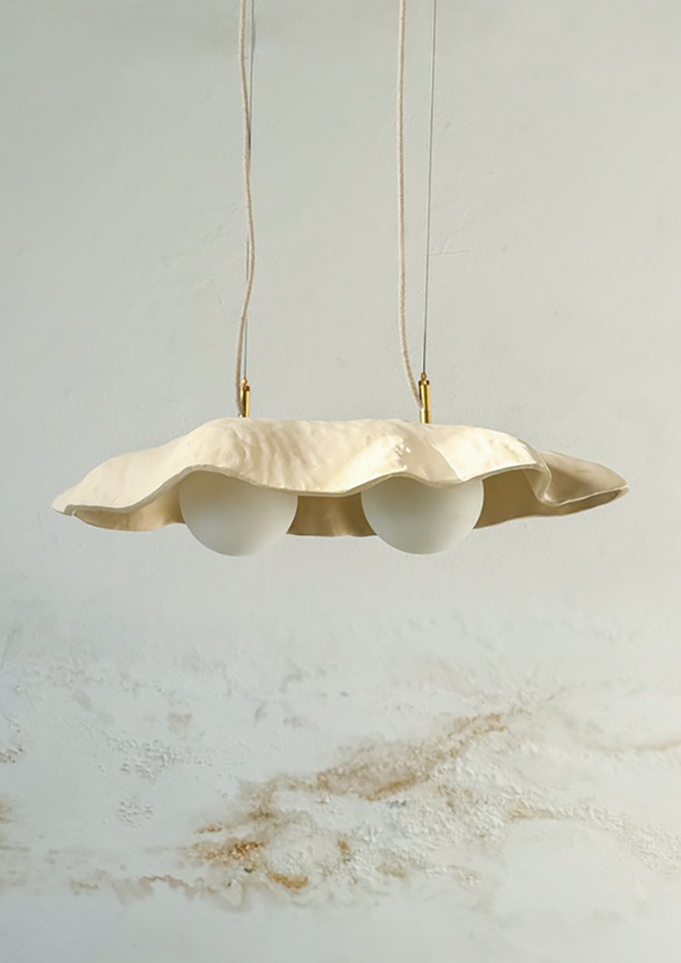 th-olas-1 Lámpara Olas, diseño artesanal en cobre