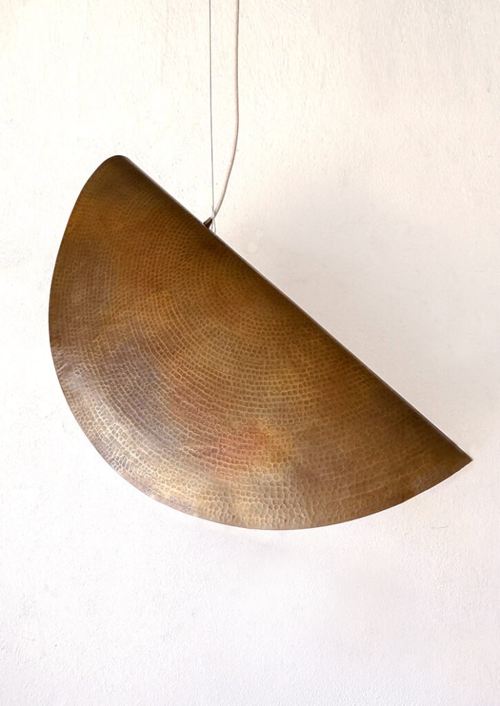th-d-90 Lámpara colgante artesanal Doblada 90, CU29 Lightware